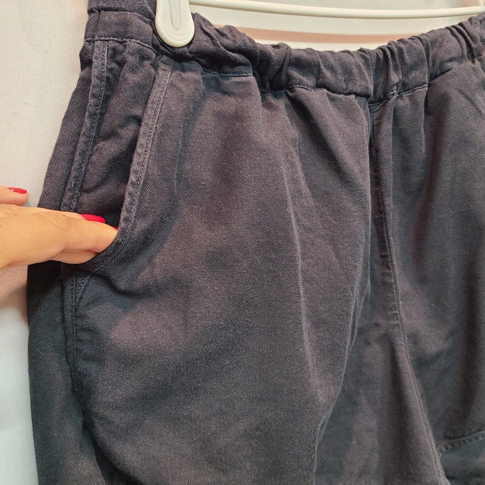 Madewell Pull On Black Shorts Womens Medium - Picture 2 of 8